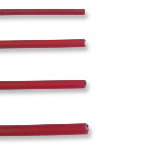Guaina rosso scuro liscia con teflon Ø 4/5/6/7 mm