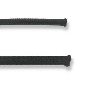 Guaina nero sterlingata con teflon  Ø 4.5/6 mm