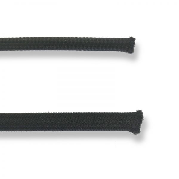 Guaina nero sterlingata con teflon  Ø 4.5/6 mm