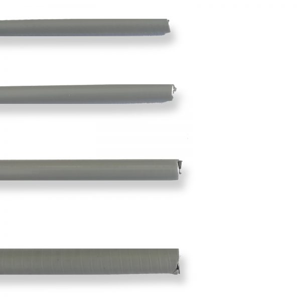 Guaina grigio liscia con teflon Ø 4/5/6/7 mm