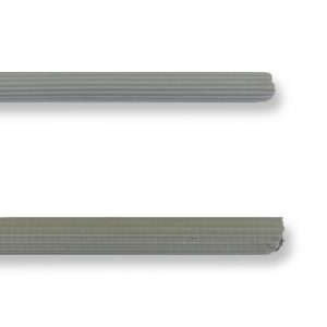Guaina grigio rigata con teflon Ø 5.5/7 mm