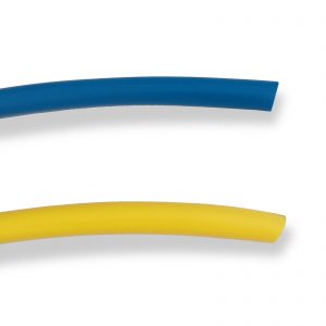Guaina pvc blu/giallo Ø 6/7 mm