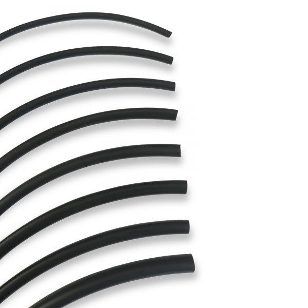 Guaina pvc nera Ø 4/5/6/7/8/9/10/12 mm