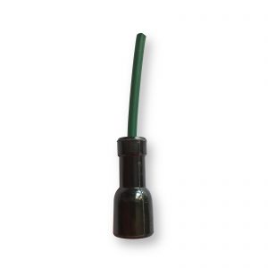Pipetta candela bachelite nera verticale ø 5mm h 51