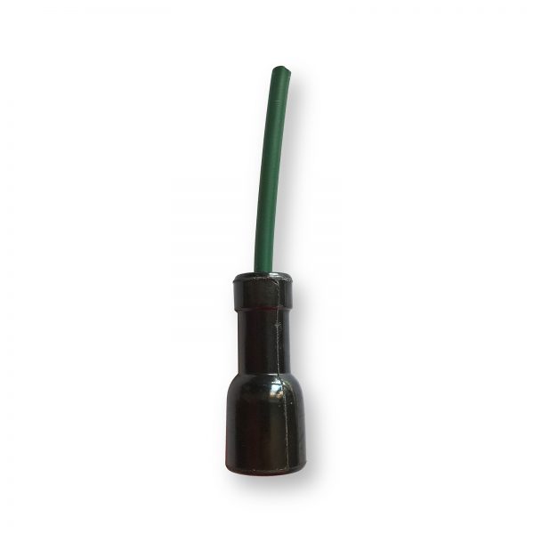 Pipetta candela bachelite nera verticale ø 5mm h 51