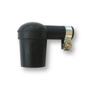 Pipetta candela silicone nero ø 7mm