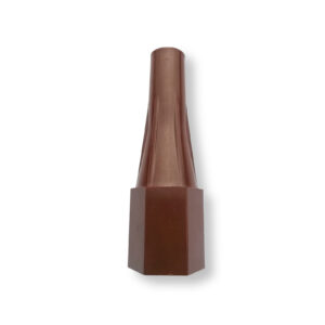Pipetta candela bachelite marrone verticale Ø 7mm h 73